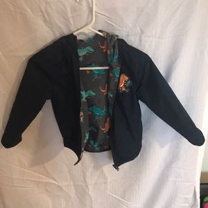 Reversible rain coat